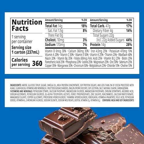 BOOST Plus Nutritional Drink, Rich Chocolate, 8 fl oz (Pack of 24) - Image 8