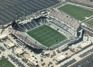 Where Austin FC stands in the West before San Diego Aerial view of Snapdragon Stadium in San Diego