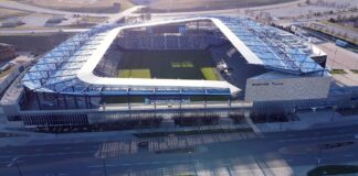 Owen Wolff trade leaves Austin FC up to $7.6 million Aerial view of Children's Mercy Park in Kansas City