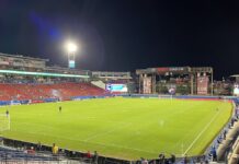 Terry Boss ran Austin FC’s draw in Frisco while Davy Arnaud was away Toyota Stadium in Frisco at night