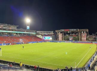 Terry Boss ran Austin FC’s draw in Frisco while Davy Arnaud was away Toyota Stadium in Frisco at night