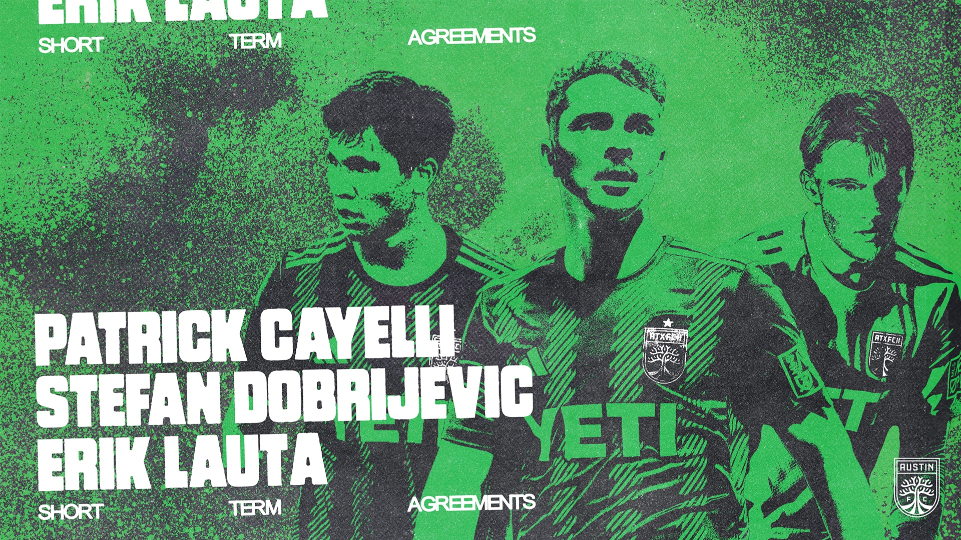 Austin FC signs Cayelli, Dobrijevic, and Lauta to short-term deals Patrick Cayelli, Stefan Dobrijevic, and Erik Lauta short-term agreements