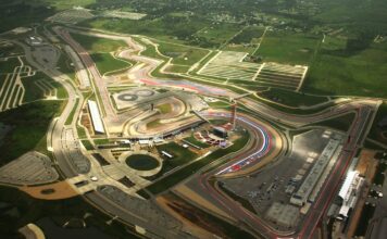 COTA 2026 concerts: Maroon 5, Post Malone, and Alesso Aerial view of Circuit of the Americas in Austin